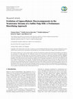 Research paper thumbnail of Evolution of Lignocellulosic Macrocomponents in the Wastewater Streams of a Sulfite Pulp Mill: A Preliminary Biorefining Approach