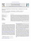 Research paper thumbnail of Study of the delignification of hardwood chips in a pulping process for sugar production