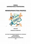 Research paper thumbnail of MENERAPKAN ETIKA PROFESI