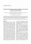 Research paper thumbnail of Distribution and biochemical constituents of different seaweeds from Okha coast, Gujarat