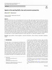 Research paper thumbnail of Agents in the sporting field: a law and economics perspective