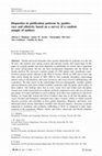 Research paper thumbnail of Disparities in publication patterns by gender, race and ethnicity based on a survey of a random sample of authors