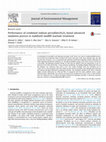 Research paper thumbnail of Performance of combined sodium persulfate/H2O2 based advanced oxidation process in stabilized landfill leachate treatment