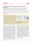 Research paper thumbnail of Electric-Field Control of Ferromagnetism in Mn-Doped ZnO Nanowires