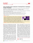 Research paper thumbnail of Gate-Controlled Surface Conduction in Na-Doped Bi2Te3 Topological Insulator Nanoplates