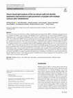 Research paper thumbnail of Sensor-based gait analyses of the six-minute walk test identify qualitative improvement in gait parameters of people with multiple sclerosis after rehabilitation