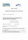 018530-SWITCH Sustainable Water Management in the City of the Future Cover Page