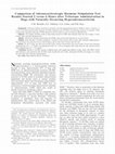 Research paper thumbnail of Comparison of adrenocorticotropic hormone stimulation test results started 2 versus 4 hours after trilostane administration in dogs with naturally occurring hyperadrenocorticism