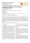 Research paper thumbnail of Contribution of Risk Factors for Infrastructure Development of Nepal