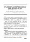 Research paper thumbnail of On the reconstruction of prehistoric social territories: The La Désirade lithic workshops and the distribution of La Désirade chert (French West Indies)