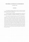 Research paper thumbnail of TESIS SOBRE LA NATURALEZA Y EL CONOCIMIENTO (Actualizado, 2022)