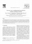 Research paper thumbnail of An easy way to perdeuterated pyrazoles by catalytic exchange reactions