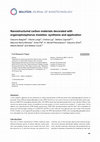 Research paper thumbnail of Nanostructured carbon materials decorated with organophosphorus moieties: synthesis and application