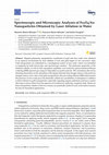 Research paper thumbnail of Spectroscopic and Microscopic Analyses of Fe3O4/Au Nanoparticles Obtained by Laser Ablation in Water