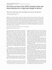 Research paper thumbnail of The Perceived Stress Scale (PSS): Normative Data and Factor Structure for a Large-Scale Sample in Mexico