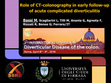 Research paper thumbnail of Role of Colongraphy in early follow-up of acute complicated diverticulitis