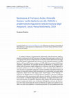 Recensione di Francesco Avolio, Antonella Nuzzaci, Lucilla Spetia (a cura di), Politiche e problematiche linguistiche nella formazione degli insegnanti , Lecce, Pensa Multimedia, 2019 Cover Page