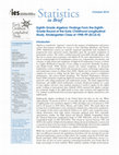 Eighth-Grade Algebra: Findings From the Eighth- Grade Round of the Early Childhood Longitudinal Study, Kindergarten Class of 1998-99 (ECLS-K) Cover Page