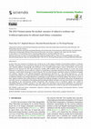 Research paper thumbnail of The 2016 Vietnam marine life incident: measures of subjective resilience and livelihood implications for affected small-fishery communities