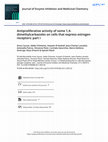 Research paper thumbnail of Antiproliferative activity of some 1,4-dimethylcarbazoles on cells that express estrogen receptors: part I