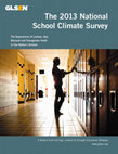 Research paper thumbnail of The 2013 National School Climate Survey: The Experiences of Lesbian, Gay, Bisexual and Transgender Youth in Our Nation’s Schools