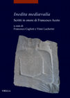 Elisabetta Scirocco, "La tomba di Tommaso Mansella in Santa Chiara a Napoli e un’ipotesi per le Storie di santa Caterina di Pacio Bertini", in: Inedita mediævalia. Scritti in onore di Francesco Aceto, a cura di Francesco Caglioti e Vinni Lucherini, Viella, Roma 2019, pp. 325-336. Cover Page