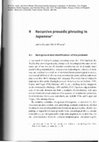 Research paper thumbnail of Recursive prosodic phrasing in Japanese