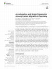 Research paper thumbnail of Acculturation and Anger Expression Among Iranian Migrants in Germany