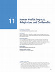 Human Health: Impacts, Adaptation, and Co-Benefits Cover Page