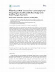 Research paper thumbnail of Multi-Hazard Risk Assessment at Community Level Integrating Local and Scientific Knowledge in the Hodh Chargui, Mauritania