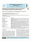 Research paper thumbnail of Evaluating Environmental Efficiency of European Union Countries with the Approach of Network Data Envelopment Analysis