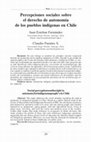 Research paper thumbnail of Percepciones sociales sobre el derecho de autonomía de los pueblos indígenas en Chile