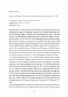 Research paper thumbnail of Review of: B. Lorenz, Gregor von Nazianz. Threnos über die Leiden seiner Seele (Carmen II, 1, 45) (Palingenesia, 129),  Stuttgart: Steiner 2021, in Anzeiger für die Altertumswissenschaft 75.2, 2022, 72-74.