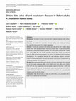 Research paper thumbnail of Dietary fats, olive oil and respiratory diseases in Italian adults: A population‐based study