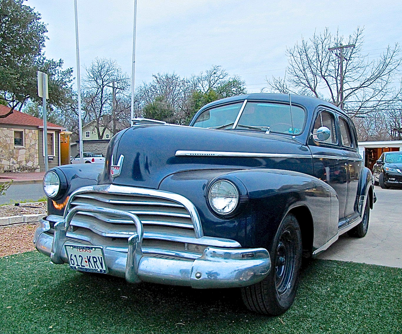 1946 Chevrolet Stylemaster Sport Sedan in N. Austin – with Corvette Engine and Brakes