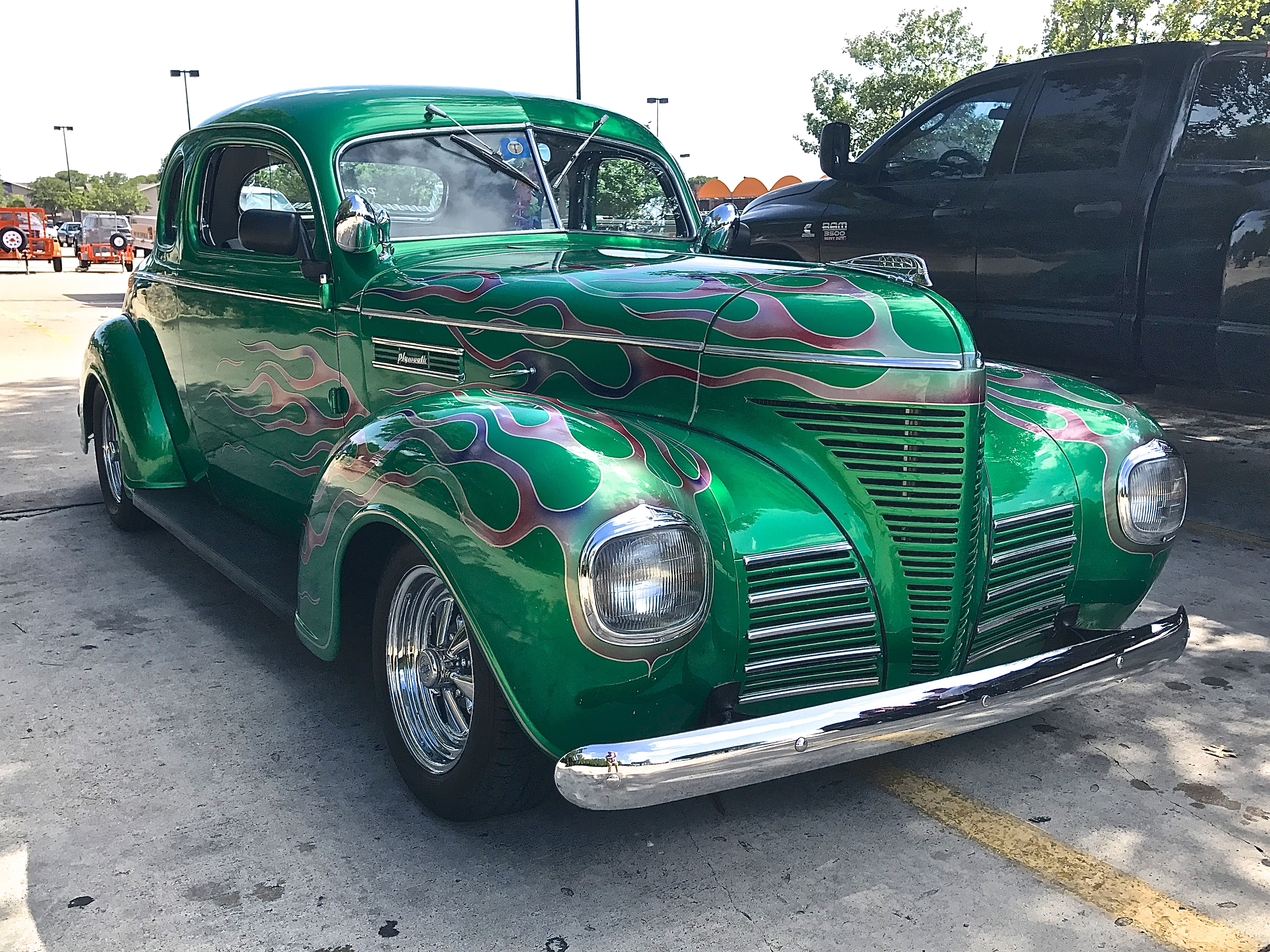 Kris’ 1939 Plymouth Business Coupe in N. Dallas