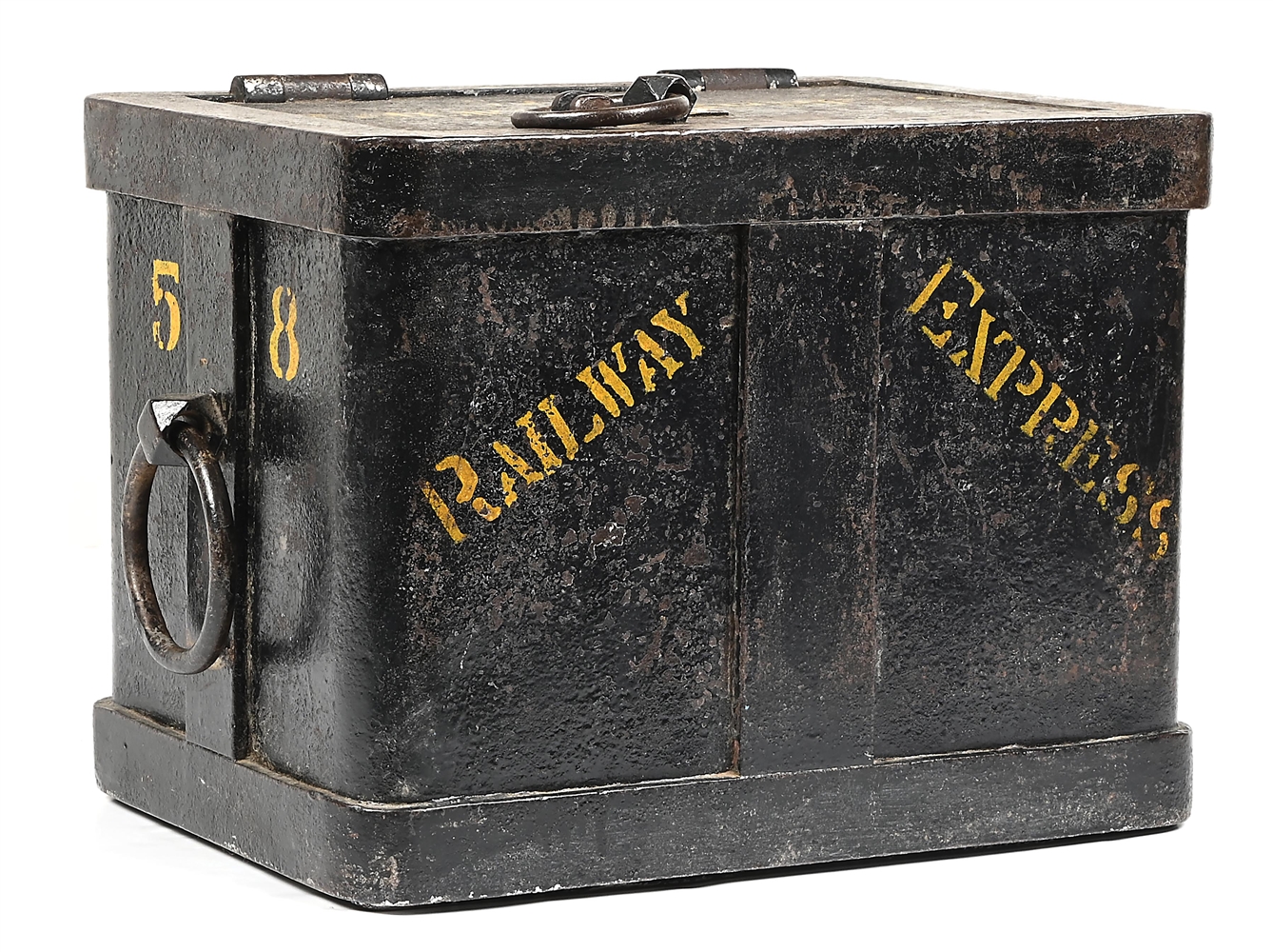 RAILWAY EXPRESS STAGE STRONGBOX 