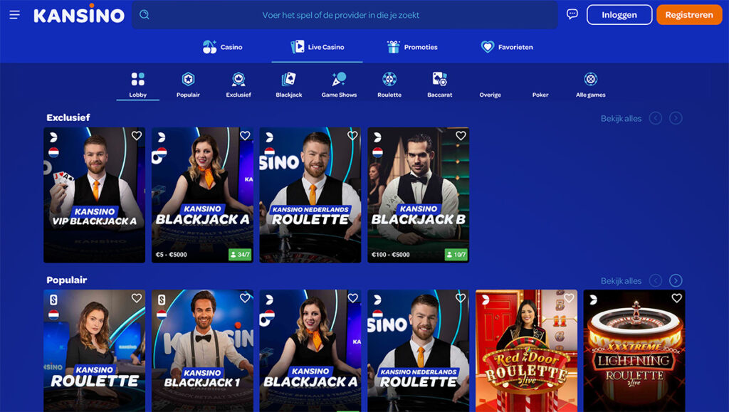 kansino live casino