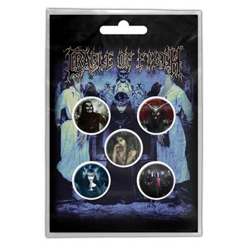 Cradle of Filth Cryptoriana Button Pin Set