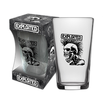 Exploited (The) Skull Beer Glass