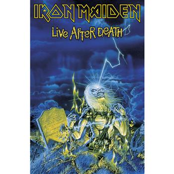 Iron Maiden Live After Death Premium Flag