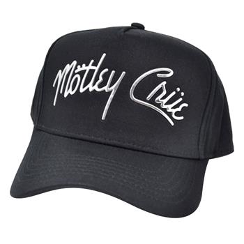 Mötley Crüe Silver Logo Baseball Cap