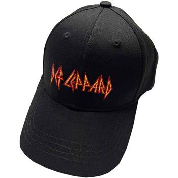 Def Leppard Text Logo Baseball Cap