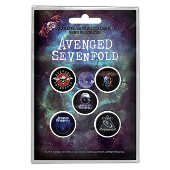 Avenged Sevenfold The Stage Button Pin Set