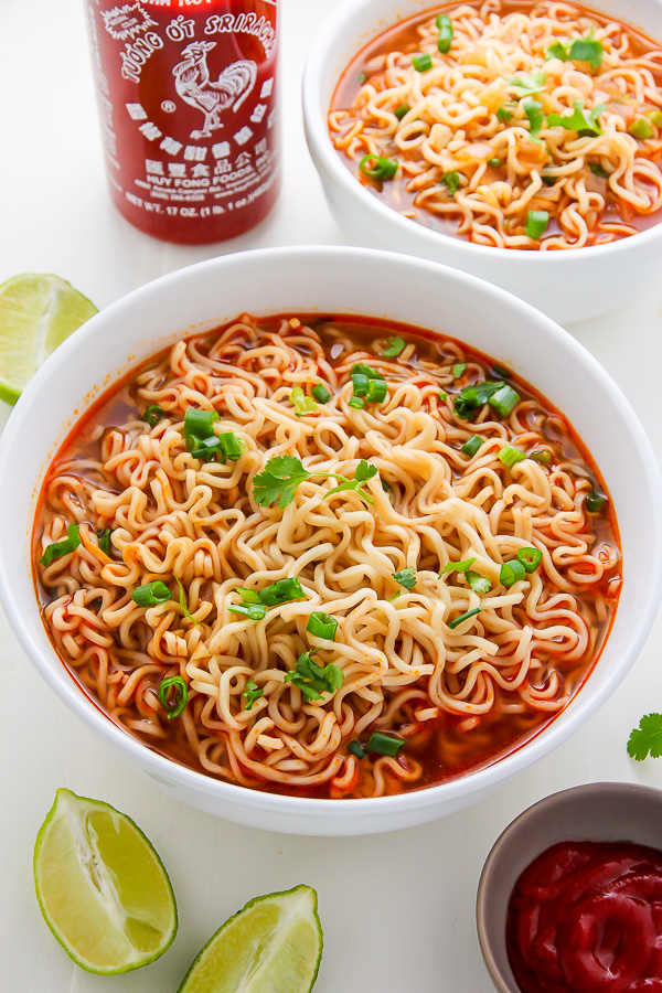 Easy Homemade Ramen Noodle Soup ready in just 20 minutes! 