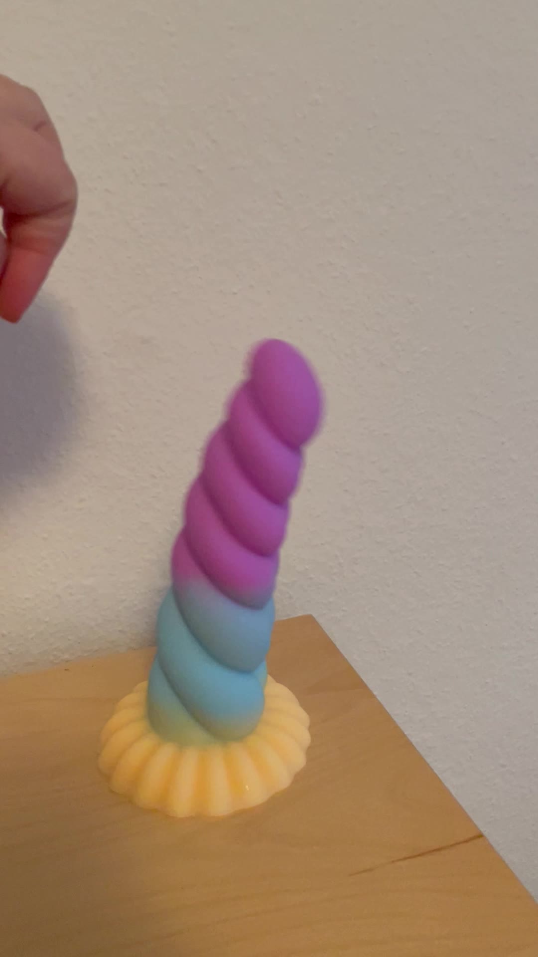 Creature Cocks Mystique Unicorn Dildo . Slide 2