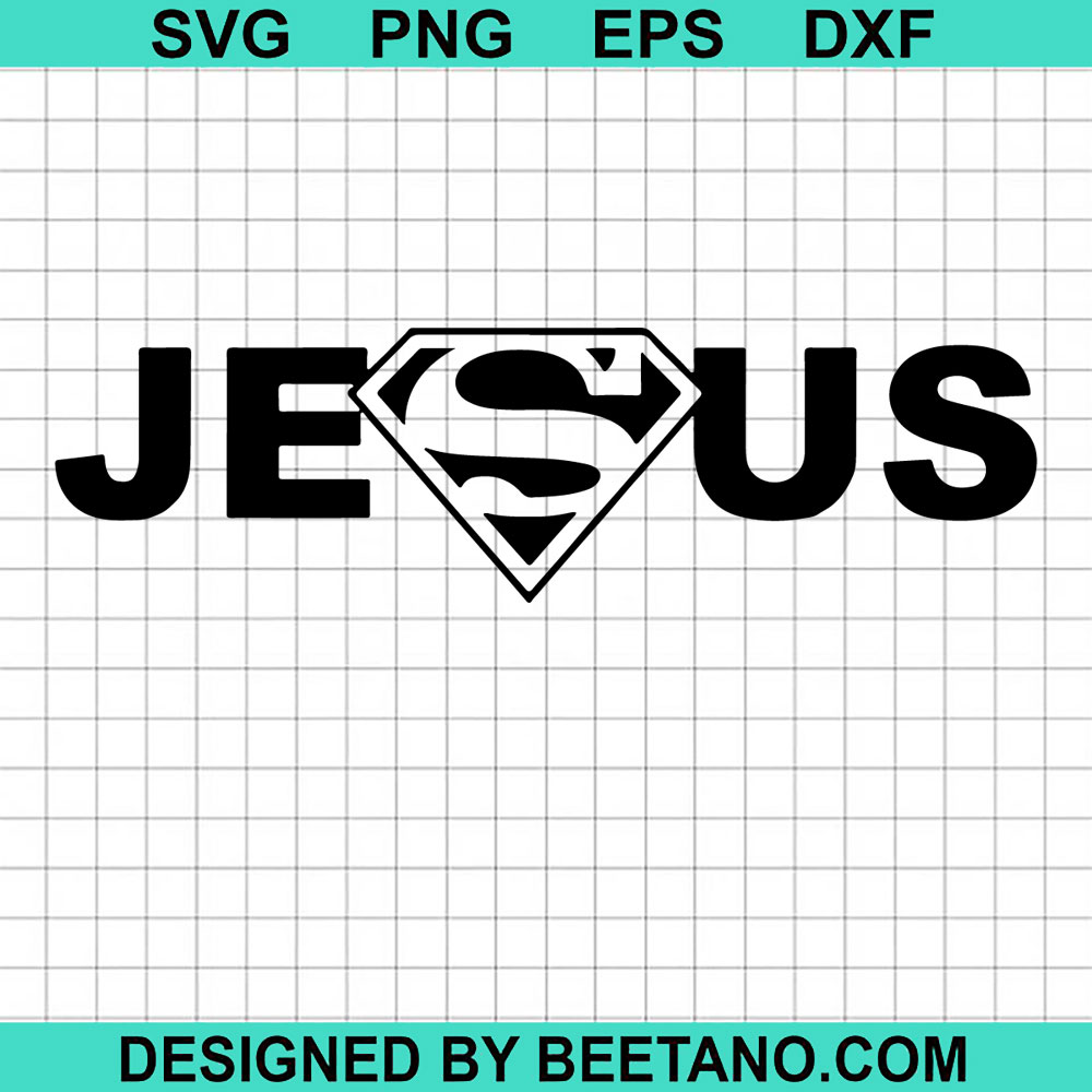 Jesus Superman Logo SVG Archives - Hight quality Scalable Vector Graphics