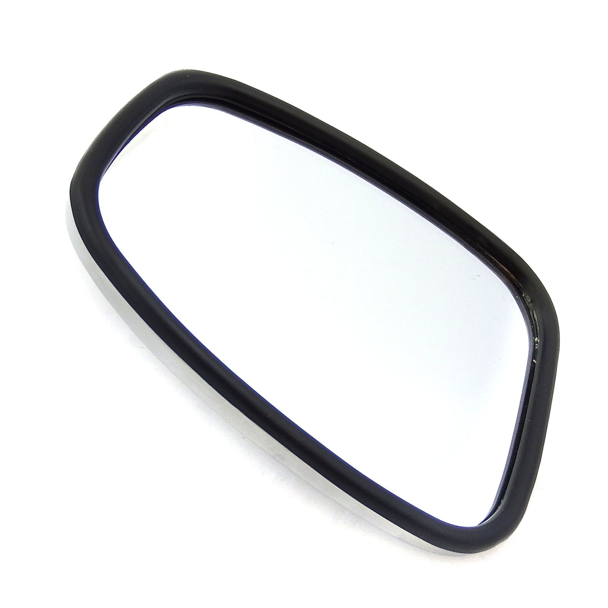 Universal Black Edge Stadium Chrome Mirror