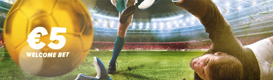 5 Euro Free Bet at LV Bet Sportsbook