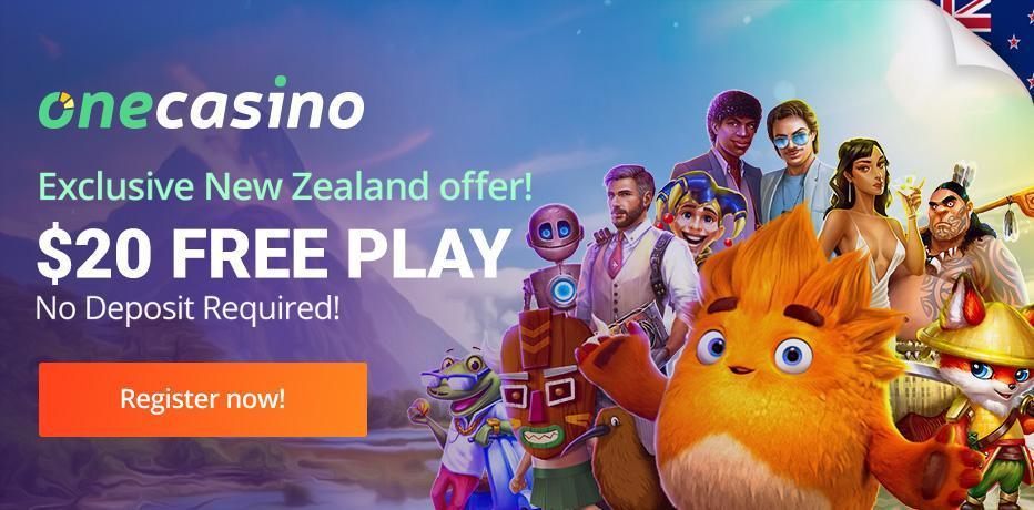 enjoy $20 free at One Casino New Zealand